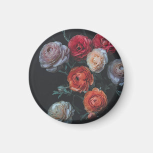Aimant Ranunculus Spring Flower Art Photo