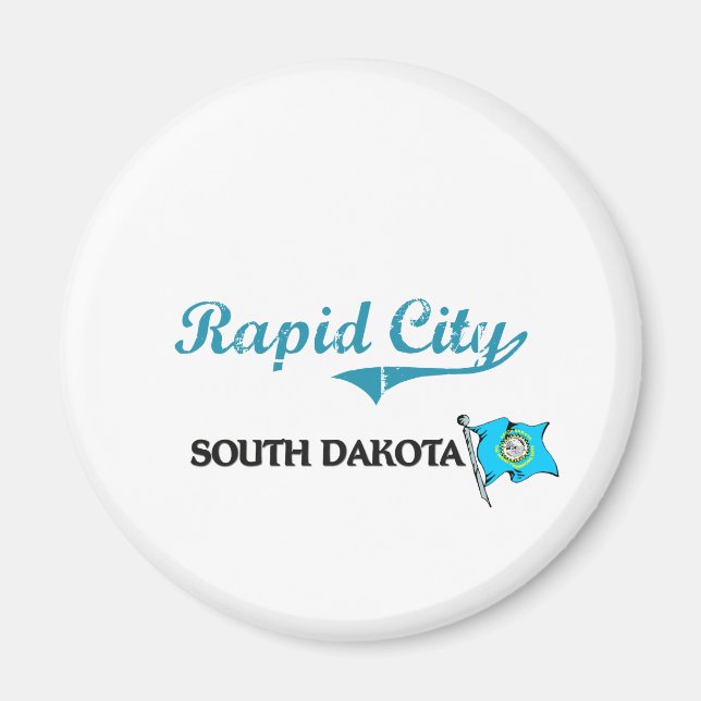 Aimant Rapid City South Dakota City Classic (Devant)