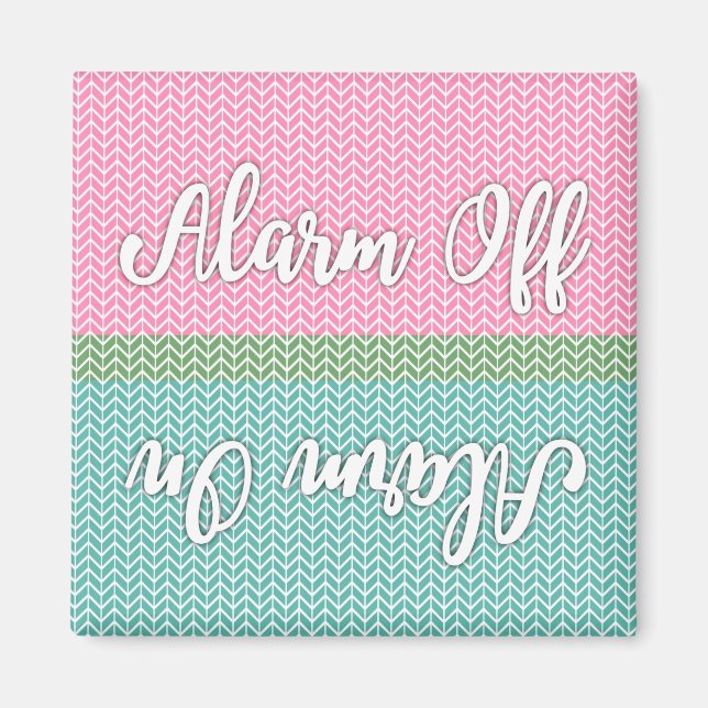 Aimant Rappel d'alarme (Devant)