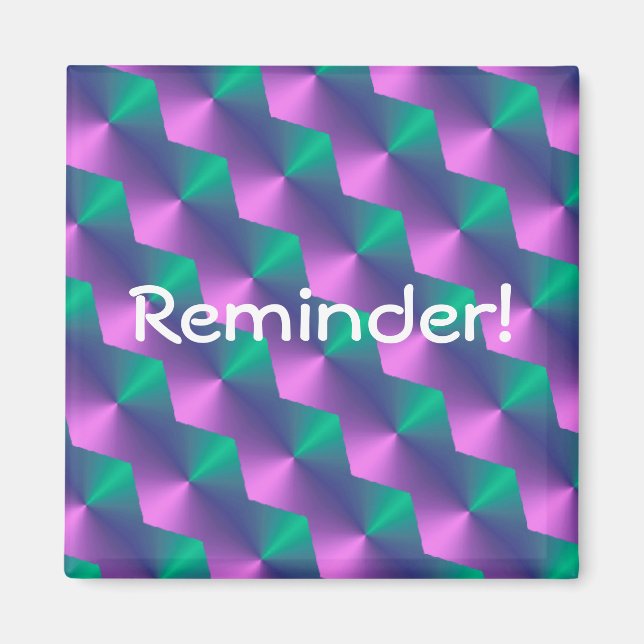 Aimant Rappel de l'aimant (Devant)