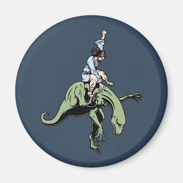 Aimant Raptor Rodeo Jesus (Devant)