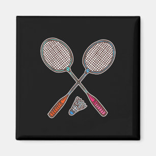 Aimant Raquette de badminton et volants professionnels de