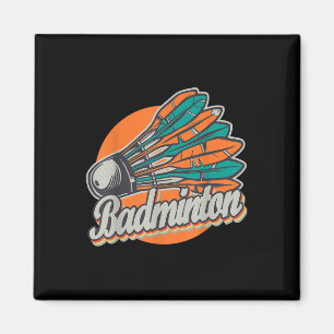 Aimant Raquette de badminton sport jeu de recul pour moi