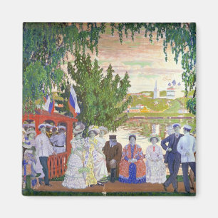 Aimant Rassemblement de fête, 1910