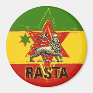 Aimant Rasta Irie Lion de Juda