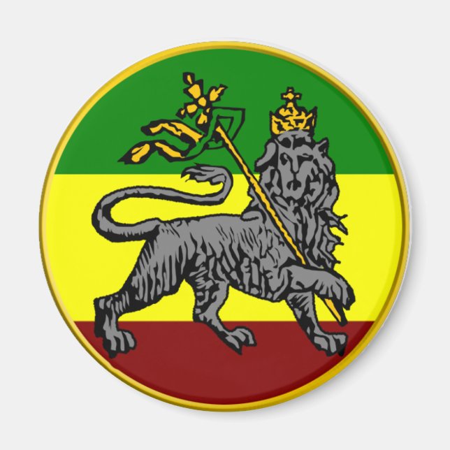 Aimant Rasta Lion (Devant)