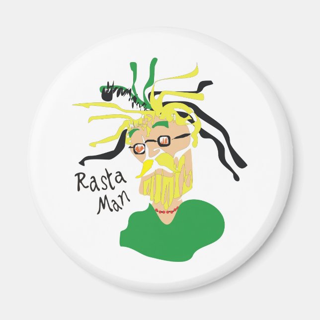 Aimant Rastaman (Devant)