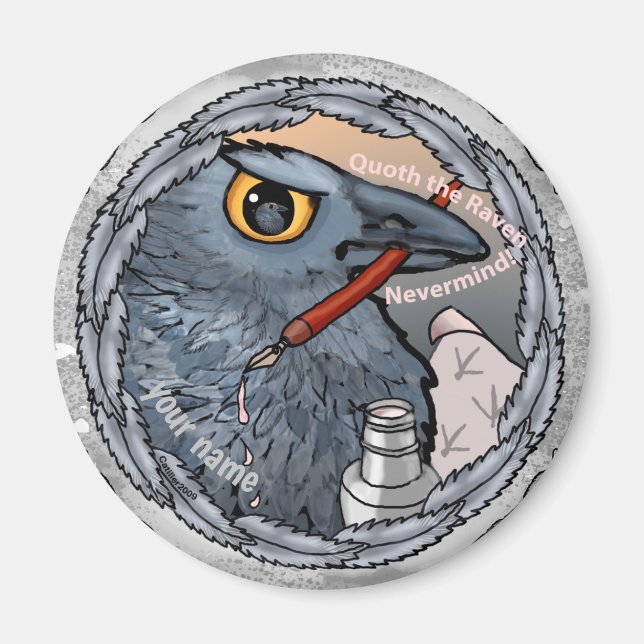 Aimant Raven Nevermind (Devant)