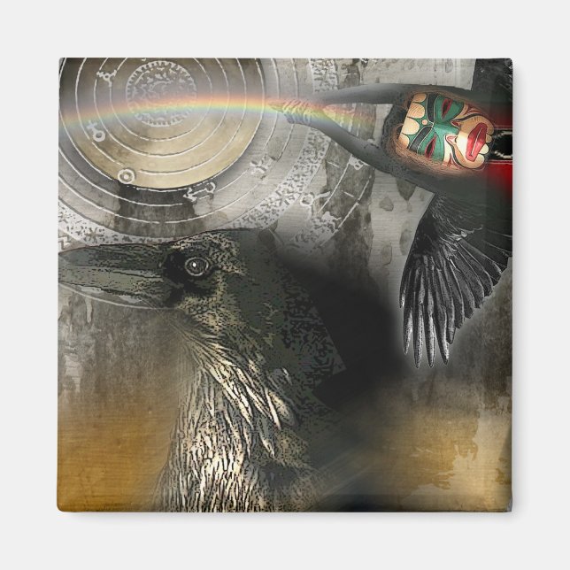 AIMANT RAVENS RAINBOW (Devant)