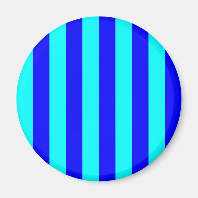 Aimant rayé bleu (Devant)