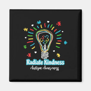 Aimant Rayonner Kindness Sensibilisation sur l'autisme d'