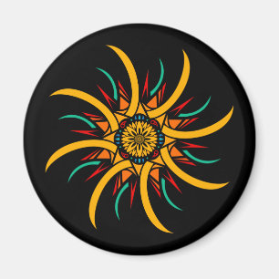 Aimant rayons solaires