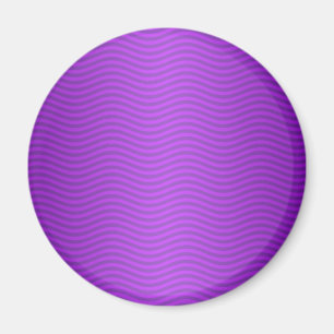 Aimant Rayures Ondulées Violettes