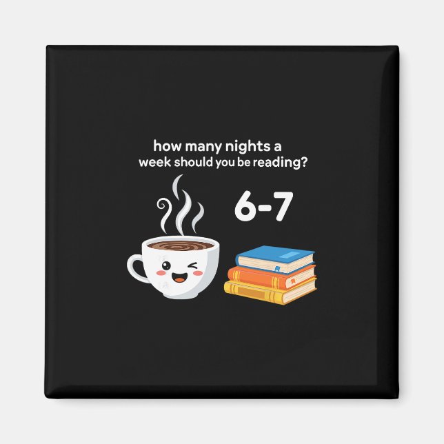 Aimant Reading 67 Meme English Teacher Funny 6 7  (Devant)