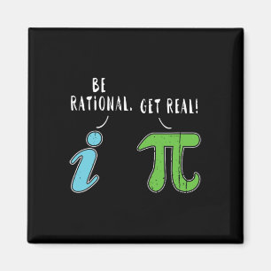 Aimant Real Be Rational Funny Math Mème Math Math Nerd Jo