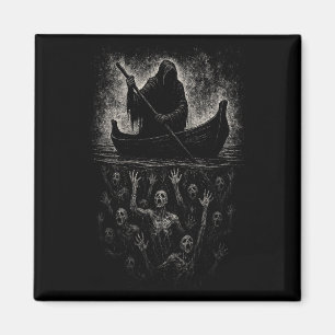 Aimant Reaper Horreur Goth Charon Hades Underworld Mythol