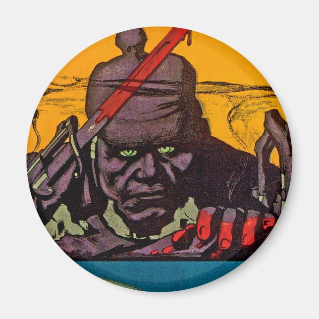 Aimant Rebattre Le Chen (Devant)