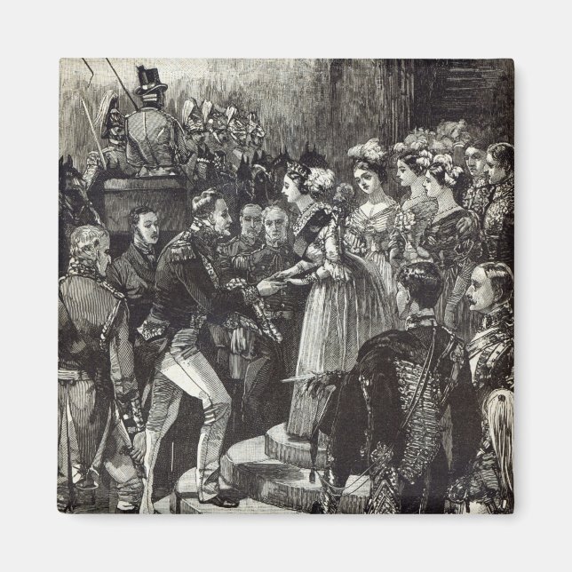 Aimant Réception de Louis Philippe au Château de Windsor (Devant)