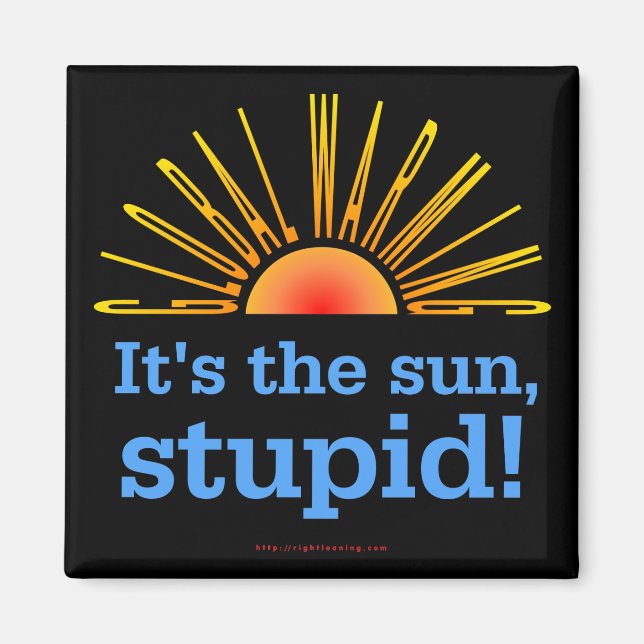 Aimant Réchauffement climatique (Devant)