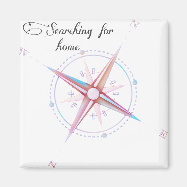 Aimant Recherche de boussole domestique (Devant)