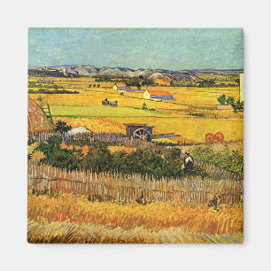 Aimant Récolte à la La Crau - Van Gogh