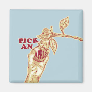 Aimant Récolte de pomme de verger