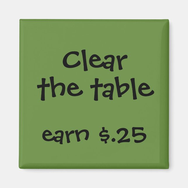 Aimant Récompenses pour enfants (Devant)