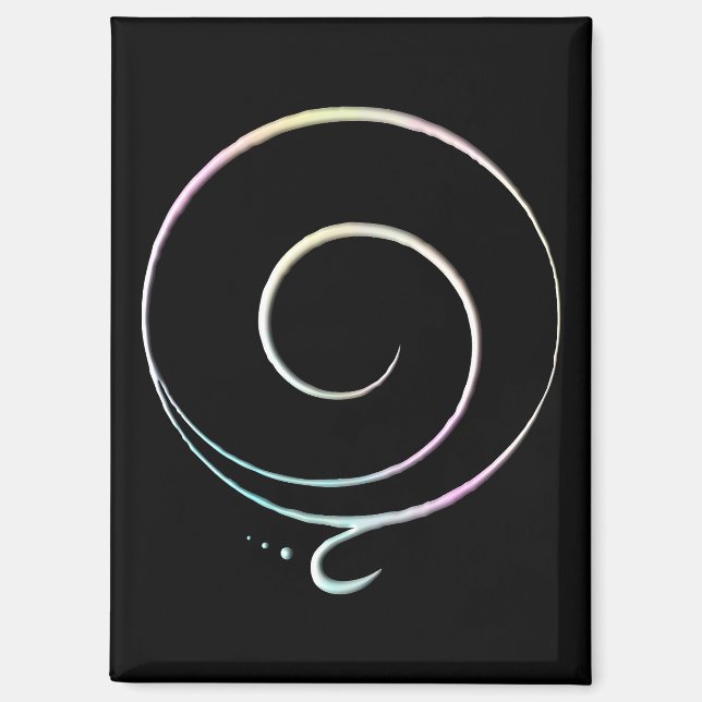 Aimant Reconnaissance pastel  (Recto)