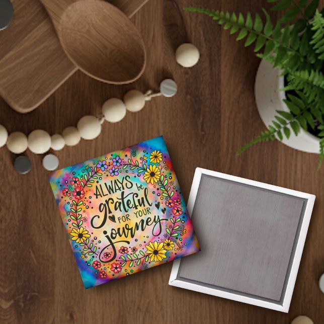 Aimant Reconnaissant pour votre voyage (Créateur téléchargé)