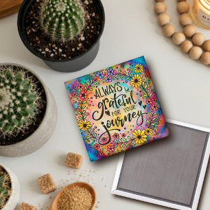 Aimant Reconnaissant pour votre voyage