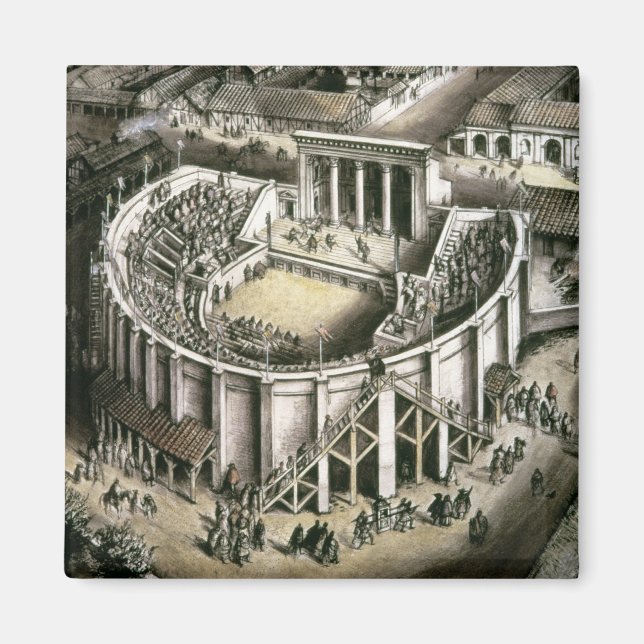 Aimant Reconstitution théâtrale, 2ème siècle romain (Devant)