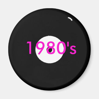 Aimant record, années 80
