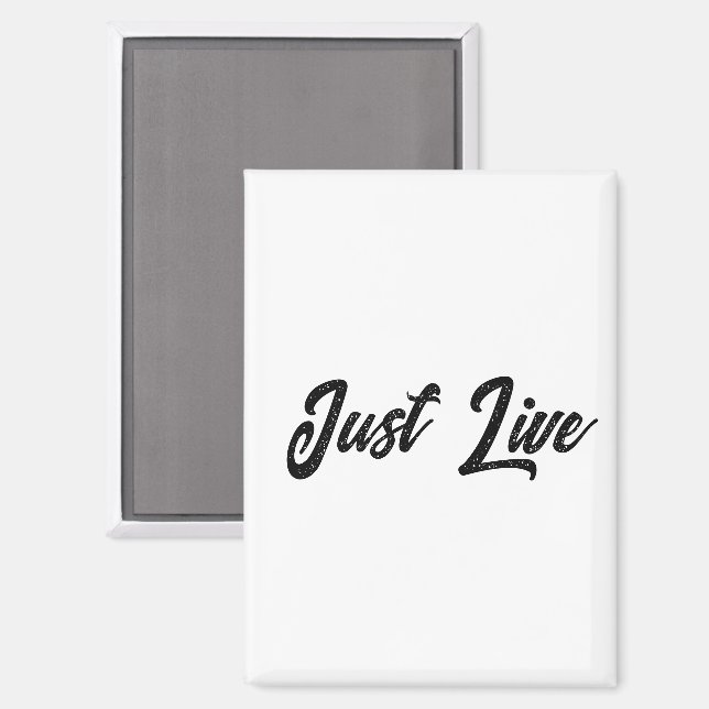 Aimant Rectangle de promotion de marque simple 2,5 " x 3, (Recto/Verso)