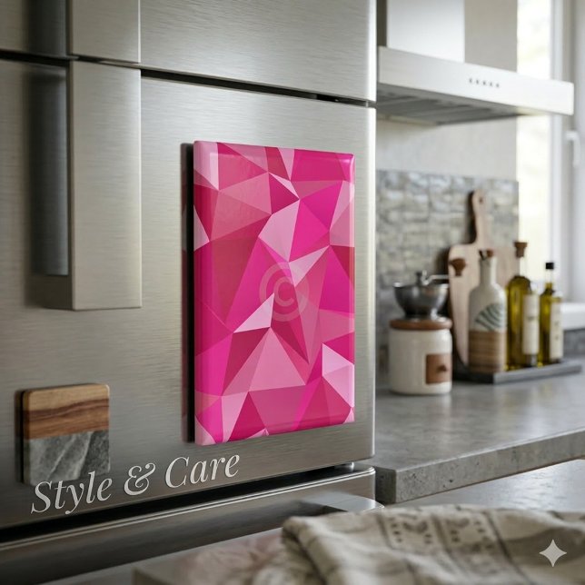 Aimant rectangle unique de 2,5" x 3,5" pour spa mo (Unique 2.5 x 3.5 Rectangle Magnet for Modern Space)