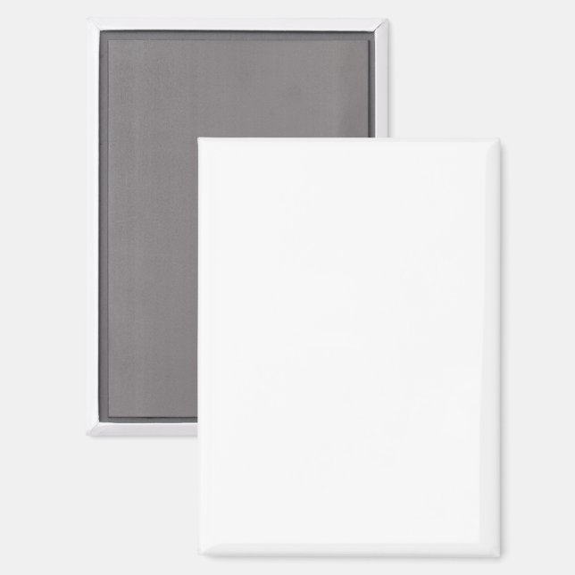 Aimant rectangulaire 6,4 cm x 8,9 cm (Recto/Verso)
