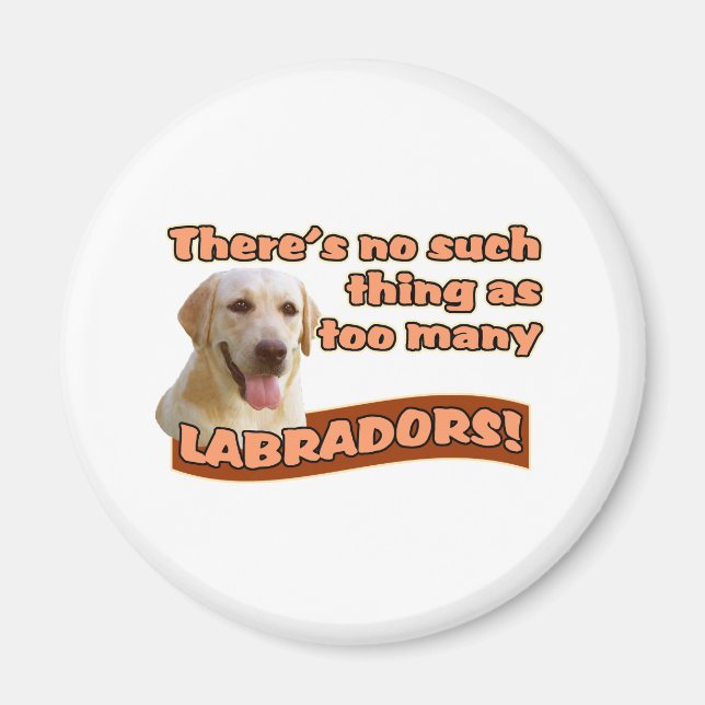 AIMANT RÉCUPÉRATEURS DE LABRADOR (Devant)