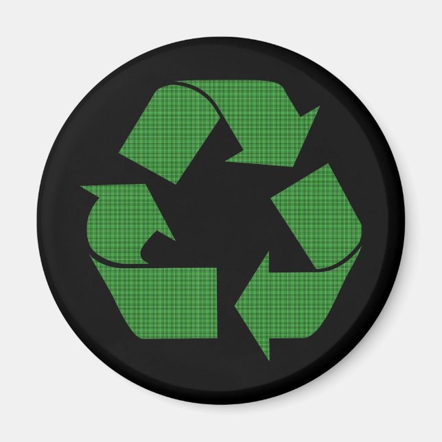 Aimant recyclage de plaid (Devant)