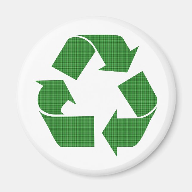 Aimant recyclage de plaid (Devant)