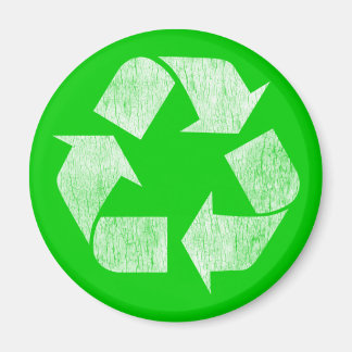 Aimant Recycle - Devenez écolo
