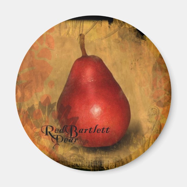 Aimant Red Bartlett Pear (Devant)