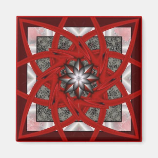 Aimant Red Black Star 2