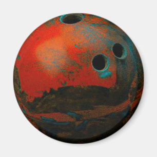 Aimant Red Bowling Ball Customise It