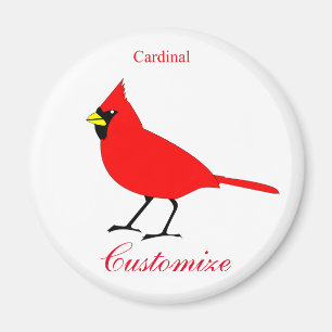 Aimant Red Cardinal Bird Thunder_Cove