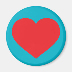 Aimant Red heart