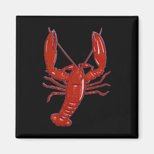 Aimant Red Maine Lobster Clic Design nautique