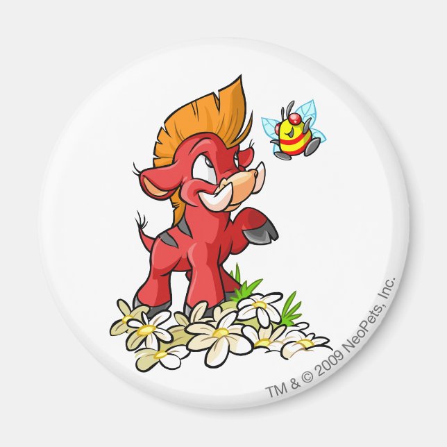 Aimant Red Moehog et Buzz (Devant)