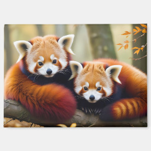Aimant Red Panda Animal Nature Faune Affection Soin