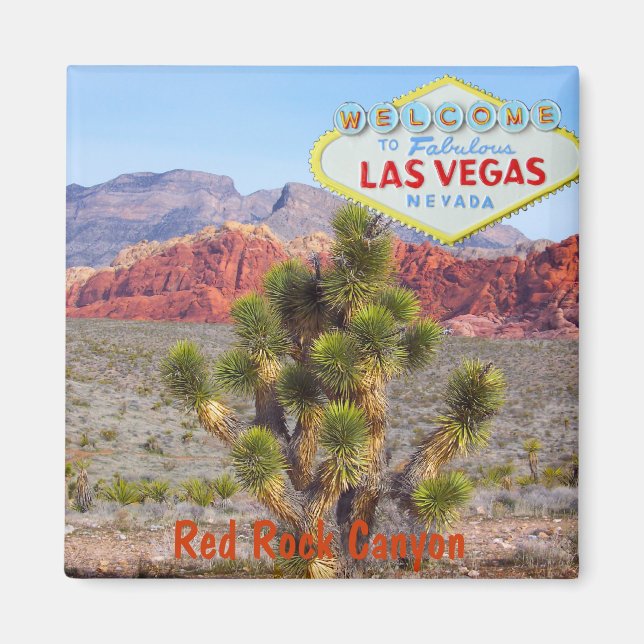 Aimant Red Rock Canyon près de Las Vegas Strip (Devant)