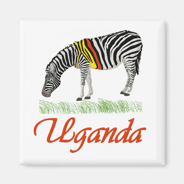 Aimant Red Zebra Series (Devant)