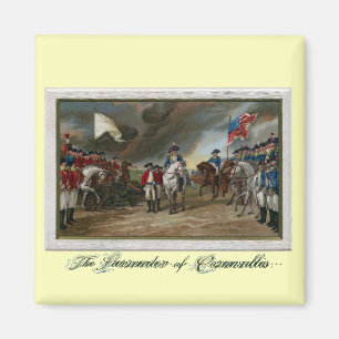 Aimant Reddition de seigneur Cornwallis chez Yorktown